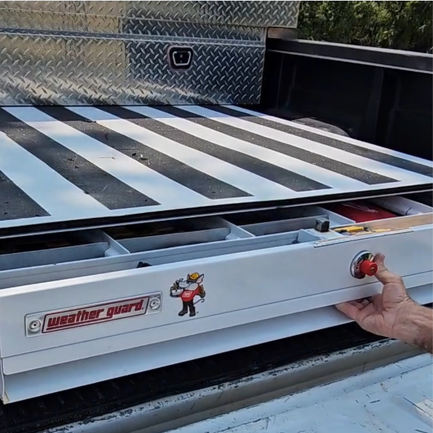 Weather Guard Pack Rat on Truck