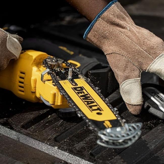 Amazon Outdoor Tool Deals DeWalt 20V MAX 8-Inch Pruning Chainsaw