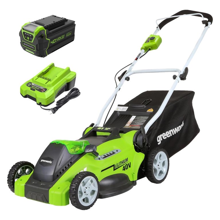 Amazon Outdoor Tool Deals Greenworks 40V 16-Inch Push Mower Kit