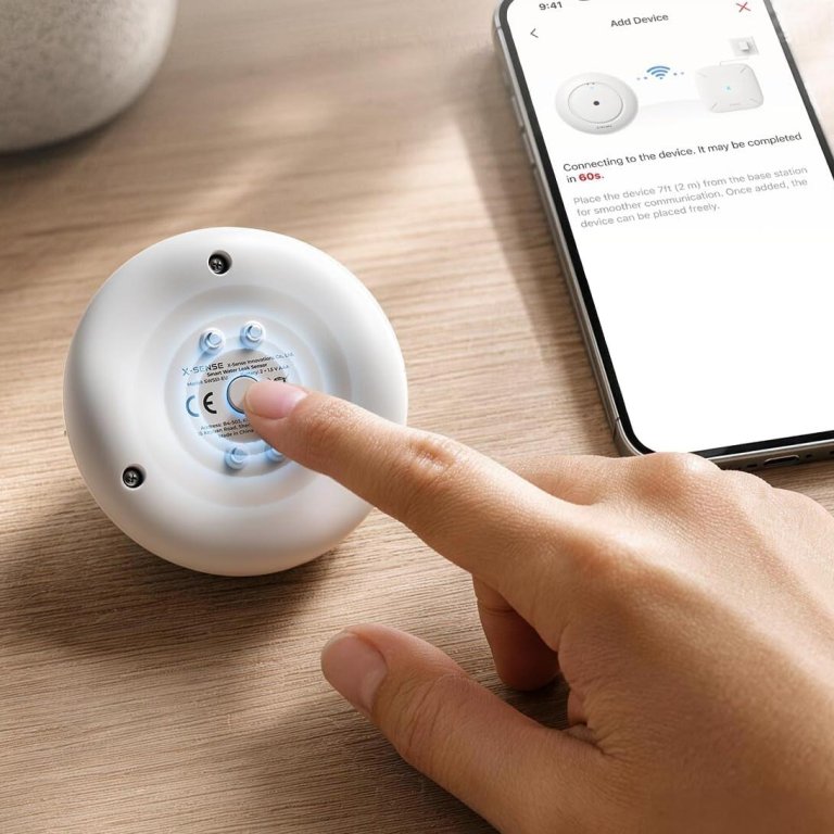 Amazon Prime Big Deal Days Smart Cold-weather X-Sense Wi-Fi Water Leak Detector Kit
