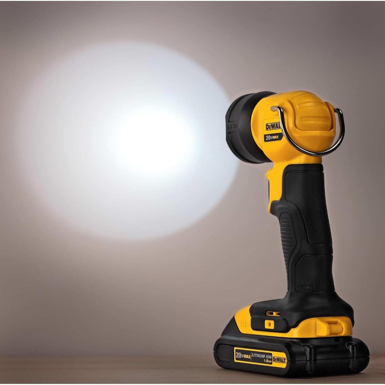 Amazon Work Lights and Headlamps Deals DeWalt 20V MAX LED Flashlight