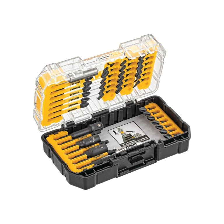 DEWALT Screwdriver Bit Set, 40 Pcs. Impact Ready, FlexTorq Impact Driver Bit Set with Storage Case (DWA2T40IR)