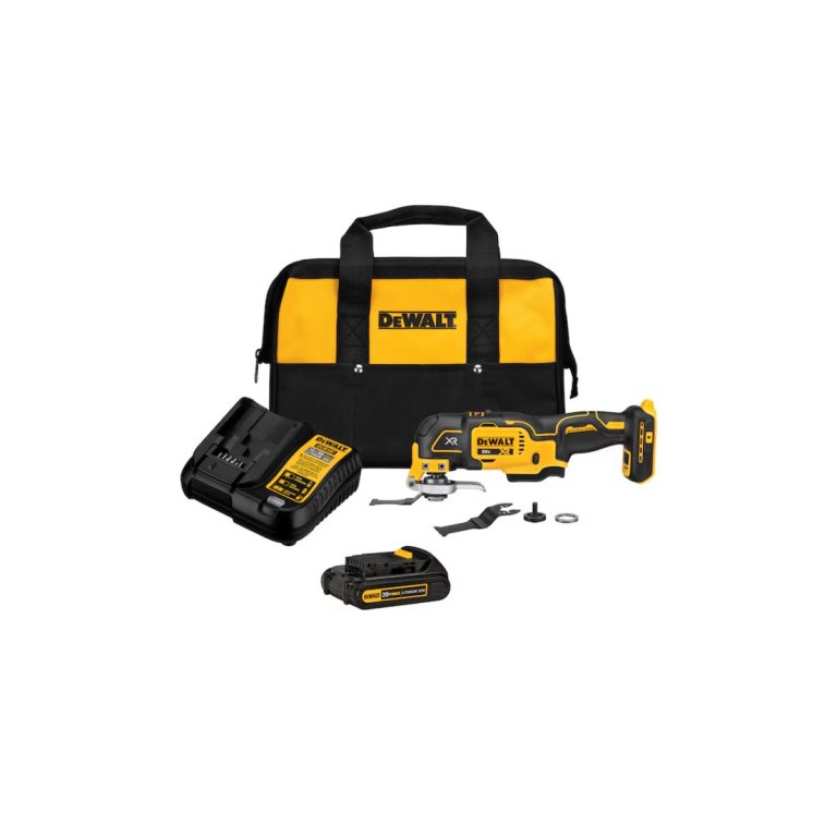 DEWALT XR 20-volt Max Cordless Brushless 3-speed 6 -Piece Oscillating Multi-Tool