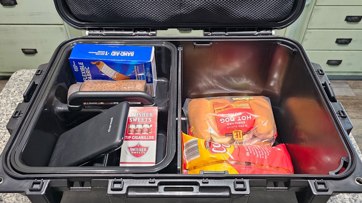 Example of what the Yeti Go-Box 30 will hold