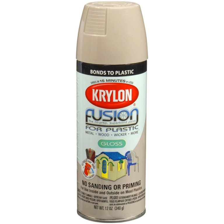 Krylon Fusion For Plastic Aerosol Spray Paint