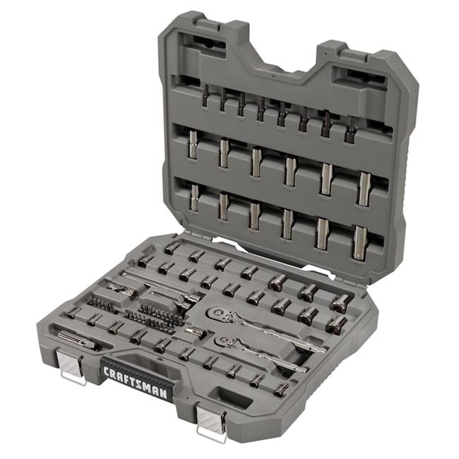 Mechanics Sets Deals at Lowe's Craftsman OVERDRIVE 80-Piece Mechanics Tool Set