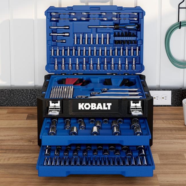 Mechanics Sets Deals at Lowe's Kobalt 302-Piece Mechanics Tool Set