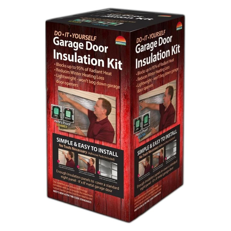 Proven Solutions for Sealing in the Heat This Winter Reach Barrier 3009 Garage Door Insulation Kit