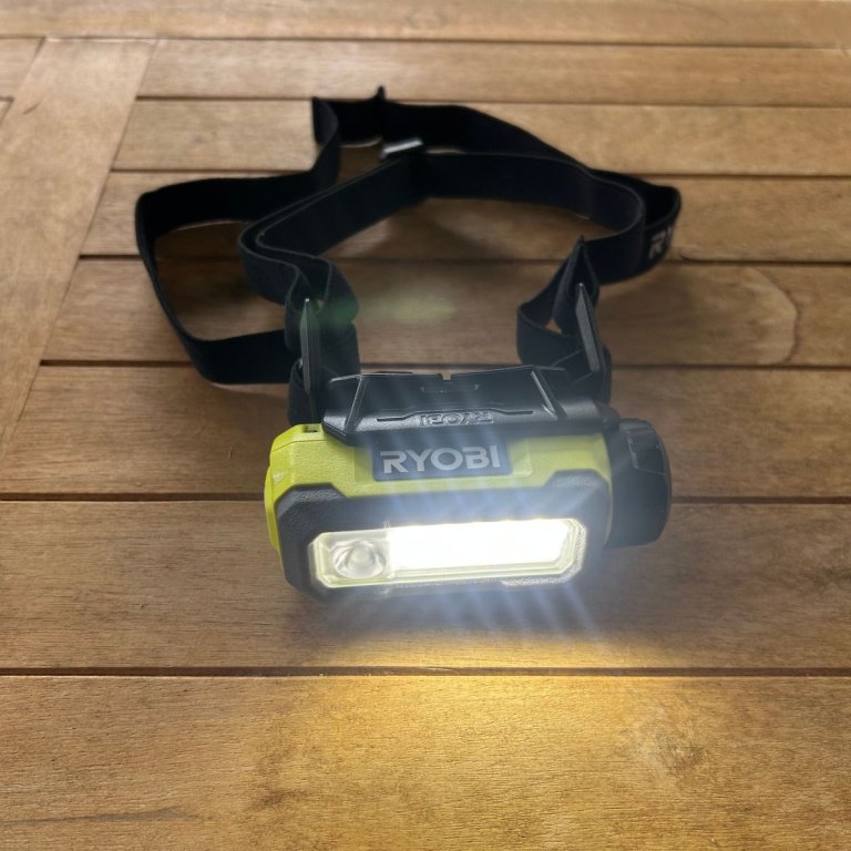 Ryobi USB Lithium Magnetic Headlamp