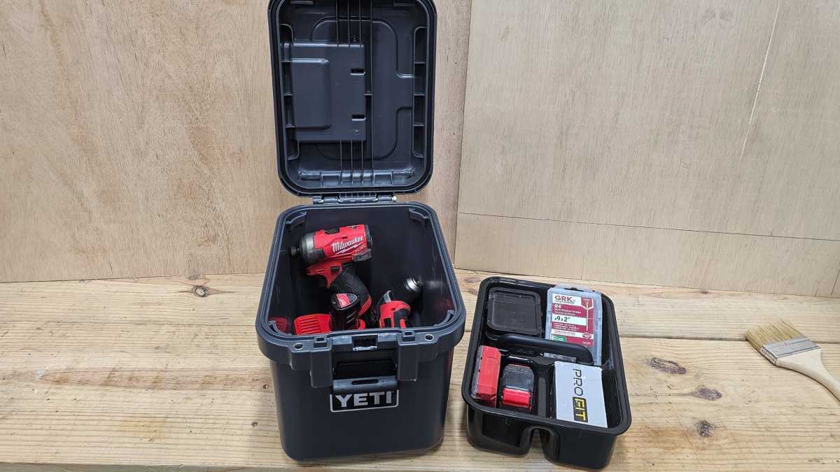Yeti go-box 15 in DIY use