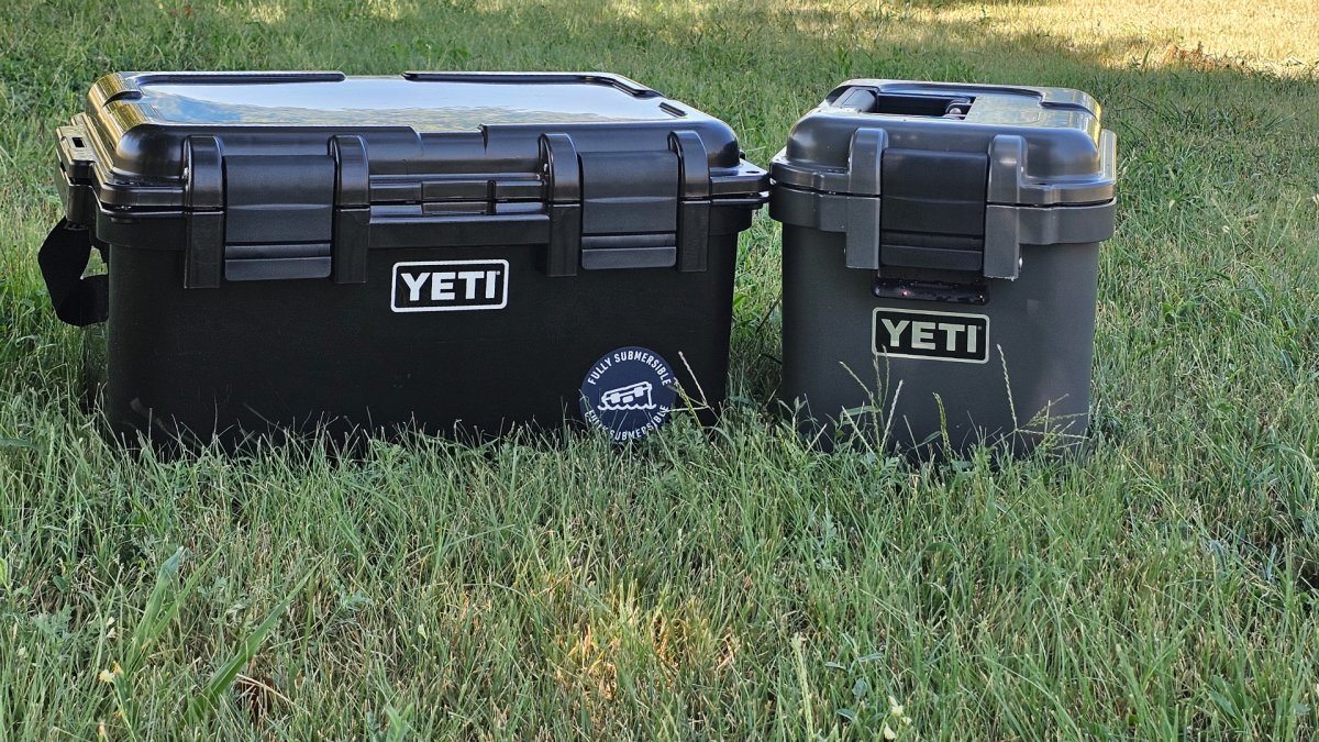 Yeti go-box 30 and Yeti go-box 15 side by side